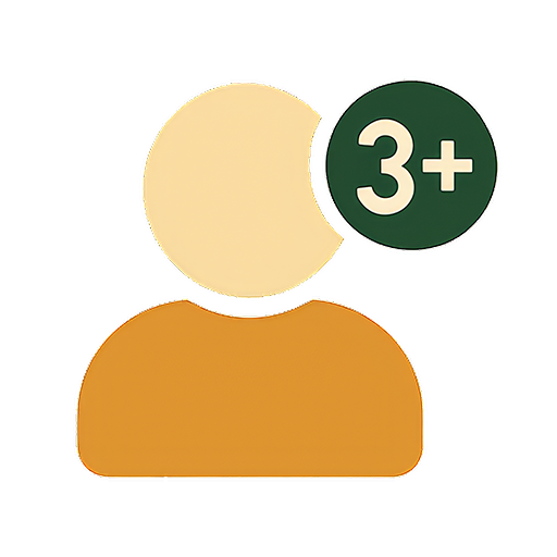 Everyone three and older needs a ticket icon