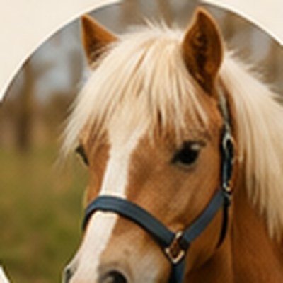 Pony at Goebbert’s Farm ready for rides