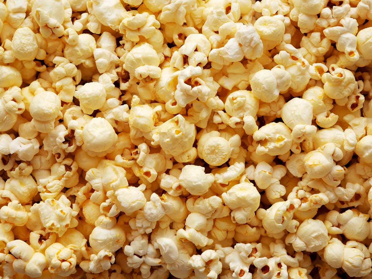 Fresh kettle corn from the copper kettle at Goebbert's